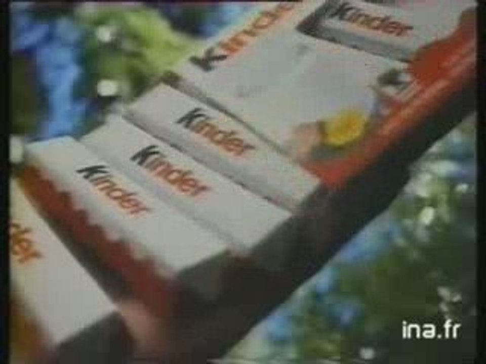 Publicité Kinder Chocolat (1993, France)