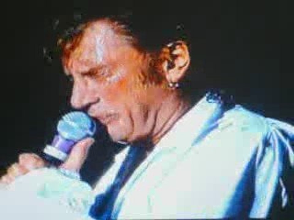 johnny hallyday poeme sur la 7 eme (bercy 92)