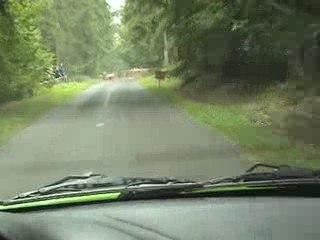 Rallye du Val de Bresle 2009  ES3 Matthieu DEGARDIN BRIFFARD