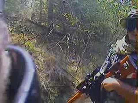 Partie d'airsoft chez les LAT33