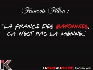 Fillon "La France des baronneries,ça n'est pas la mienne..."