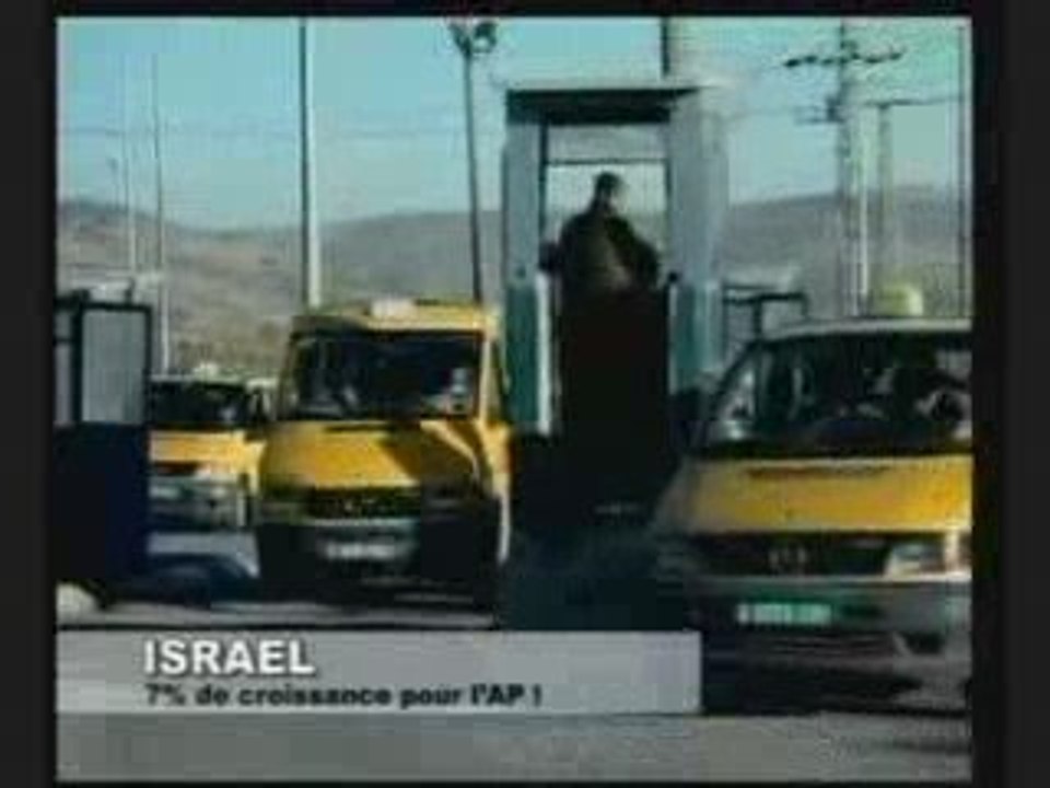 croissance en cisjordanie