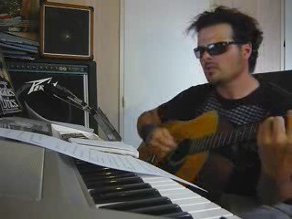 Imagine- John Lennon -cover acoustic guitar by servalsky