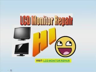 Lcd Monitor Repair