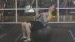 Perfect Exercise:  Stability Ball Sit Up!