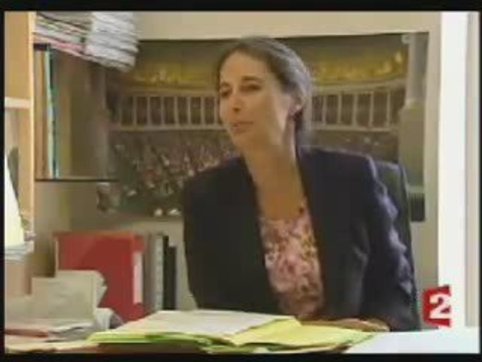 Portrait de Ségolène Royal au JT France 2 du 25 avril 2007