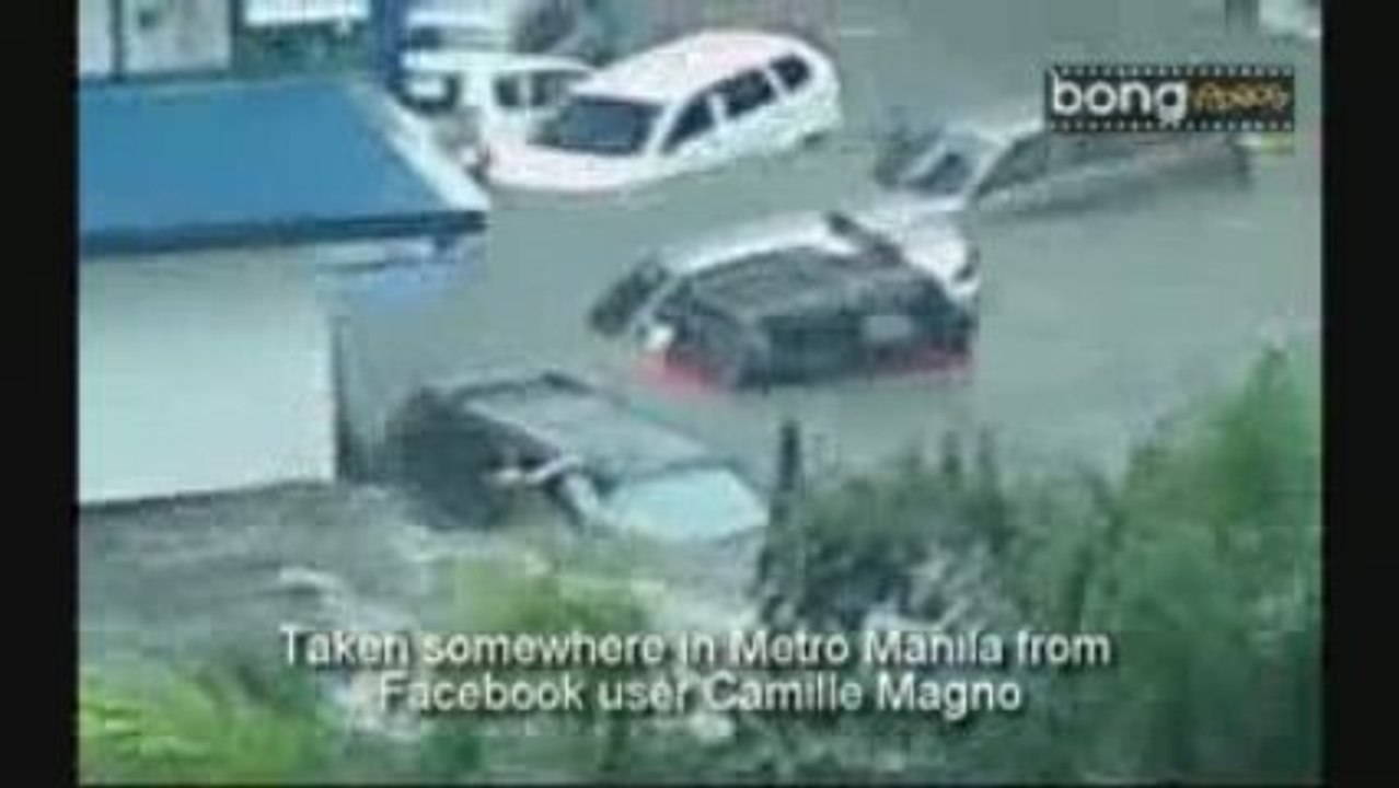 Typhoon Ondoy Hits Metro Manila | Video Clips