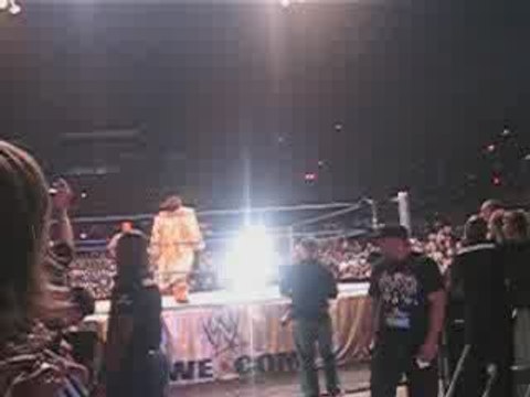 Entrée JOHN MORRISON Smackdown Paris Bercy 09