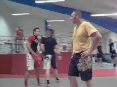 Entrainement à la salle