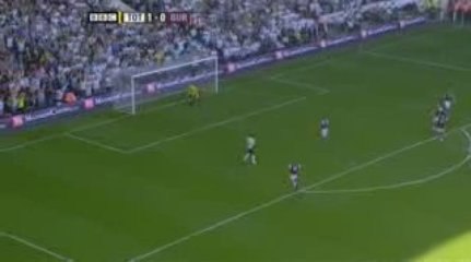 Jenas Goal Tottenham v Burnley Sept 26th 2009 (GJSB)