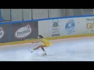 ANNE MATSUK CHAMPIONSHIP OF ESTONIA 2009 YOUNG FIGURE SKATER