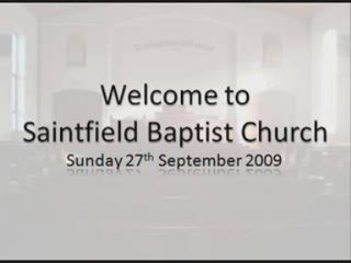 270909 - Morning Service Part 2