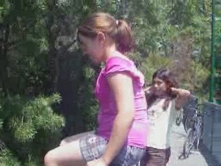 Saut  Pauline du pont été 2010