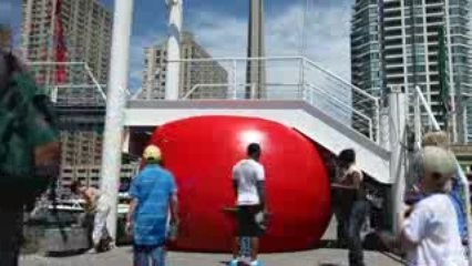 Luminato: Red Ball in Toronto - Ontario, Canada