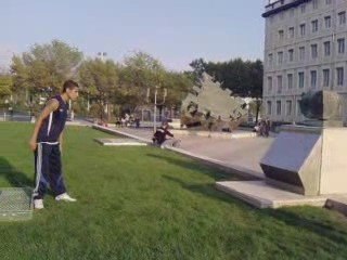 Salto arrière petit mur