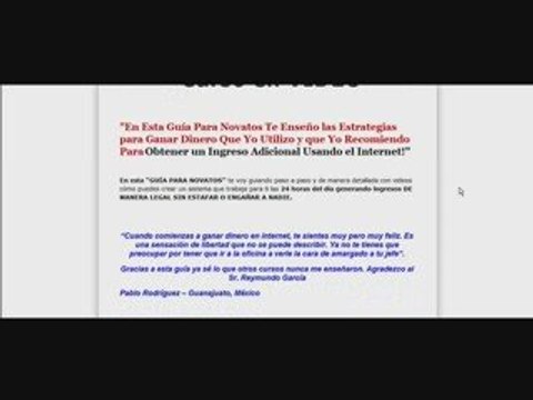 Como [Ganar Dinero En Internet] con Guia Para Novatos