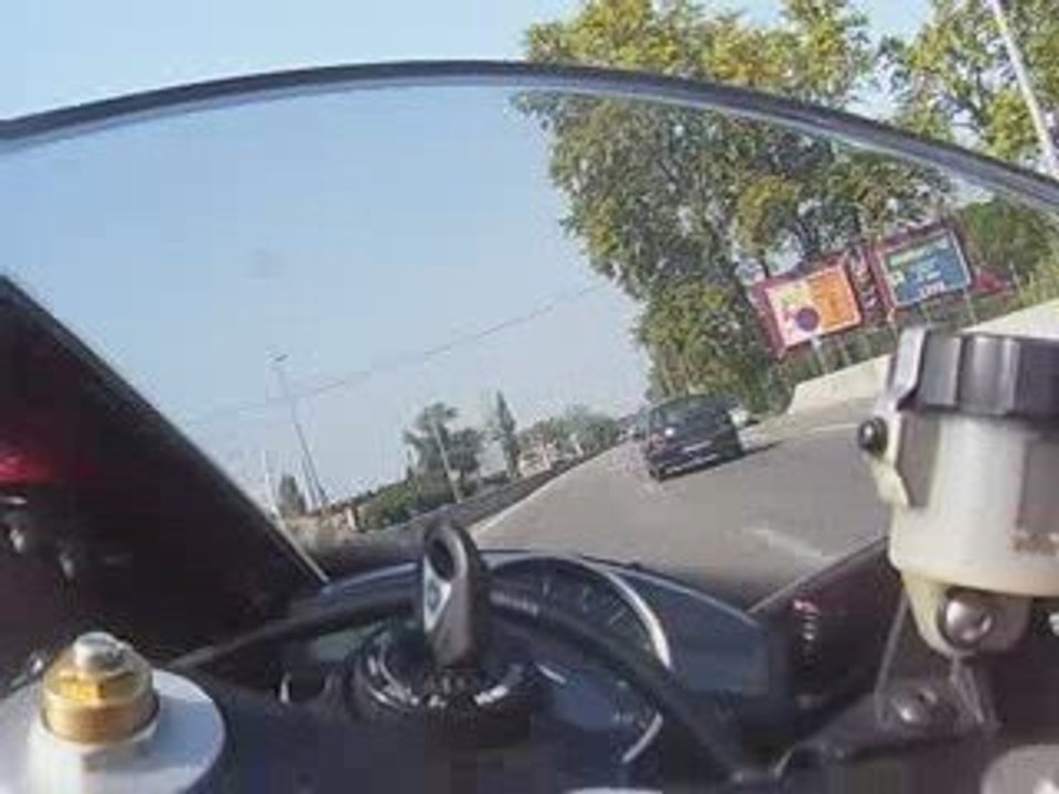 Essai cam sur la voie rapide