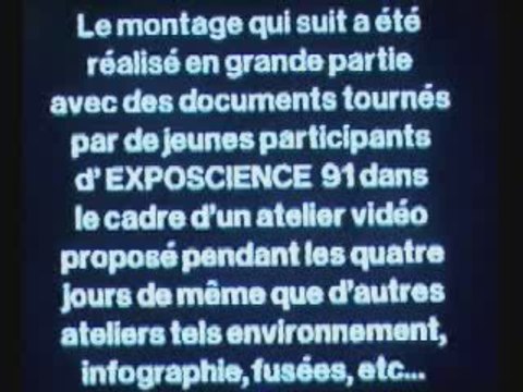 1991 Exposcience Pays de la Loire presentation