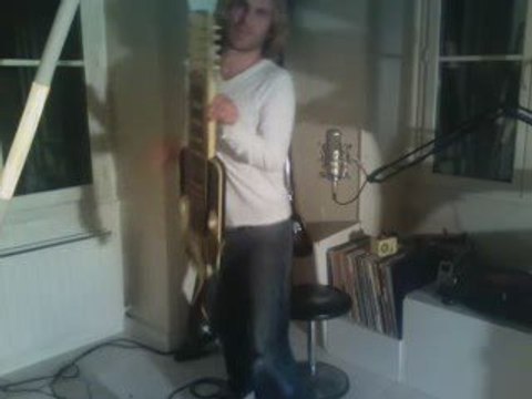 impro/compo sur guitare slide framus tahiti de 1950