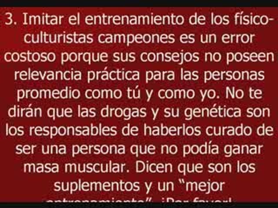 Entrenamiento Con Pesas