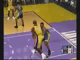 NBA 2K1 (Sega Dreamcast) - Lakers VS Indiana - Basket