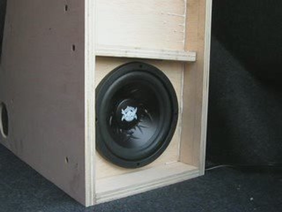 Caisson de basse faible litrage