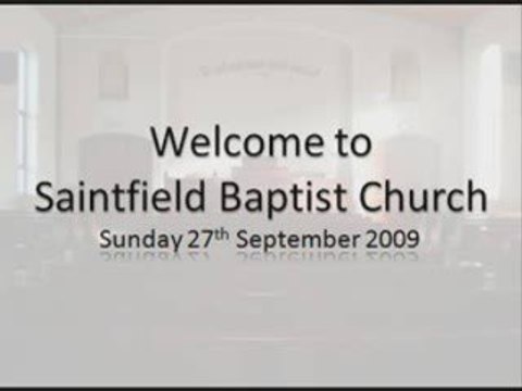 270909 Gospel Service Part 1