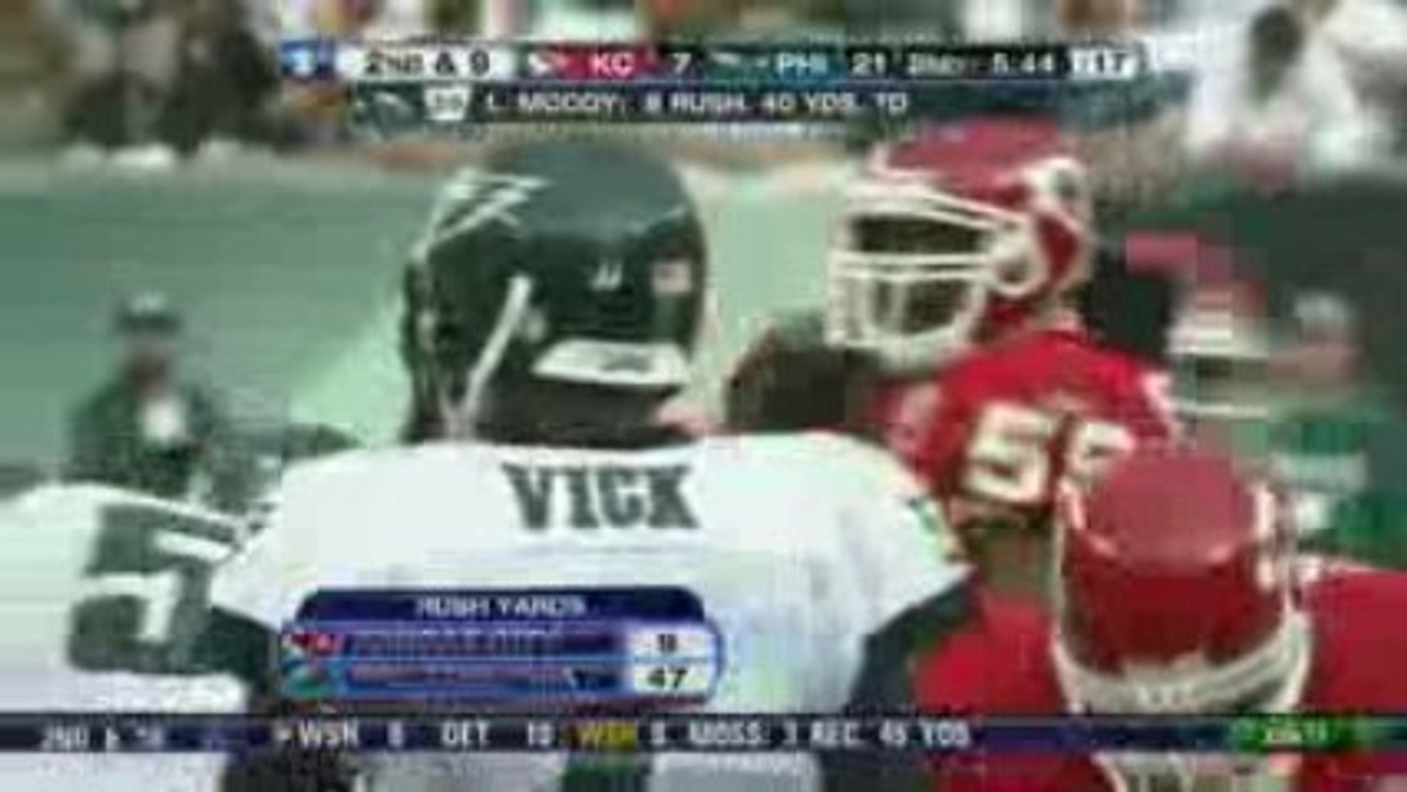 Michael Vick Highlights Of His 1st Game Since 2007