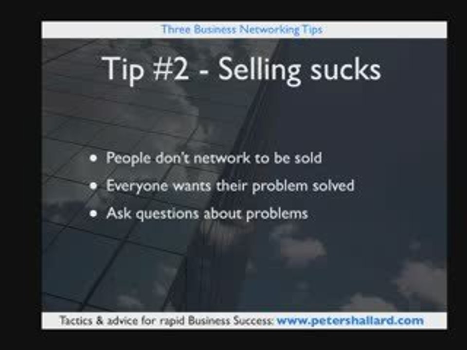 3 Business Networking Tips - Get huge clients NOW