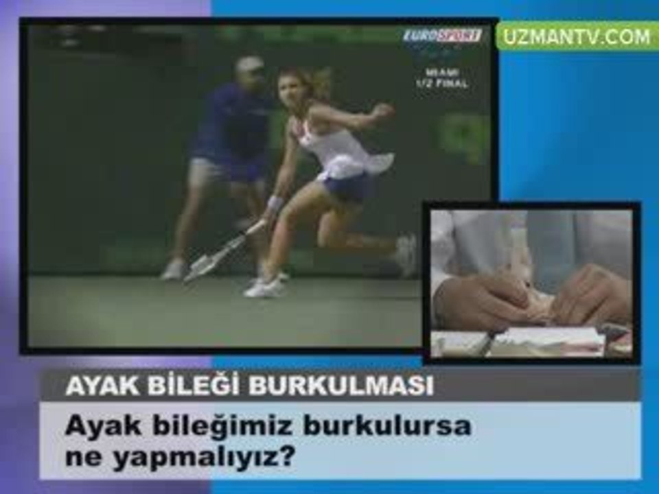 Ayak bileğimiz burkulursa ne yapmalıyız?