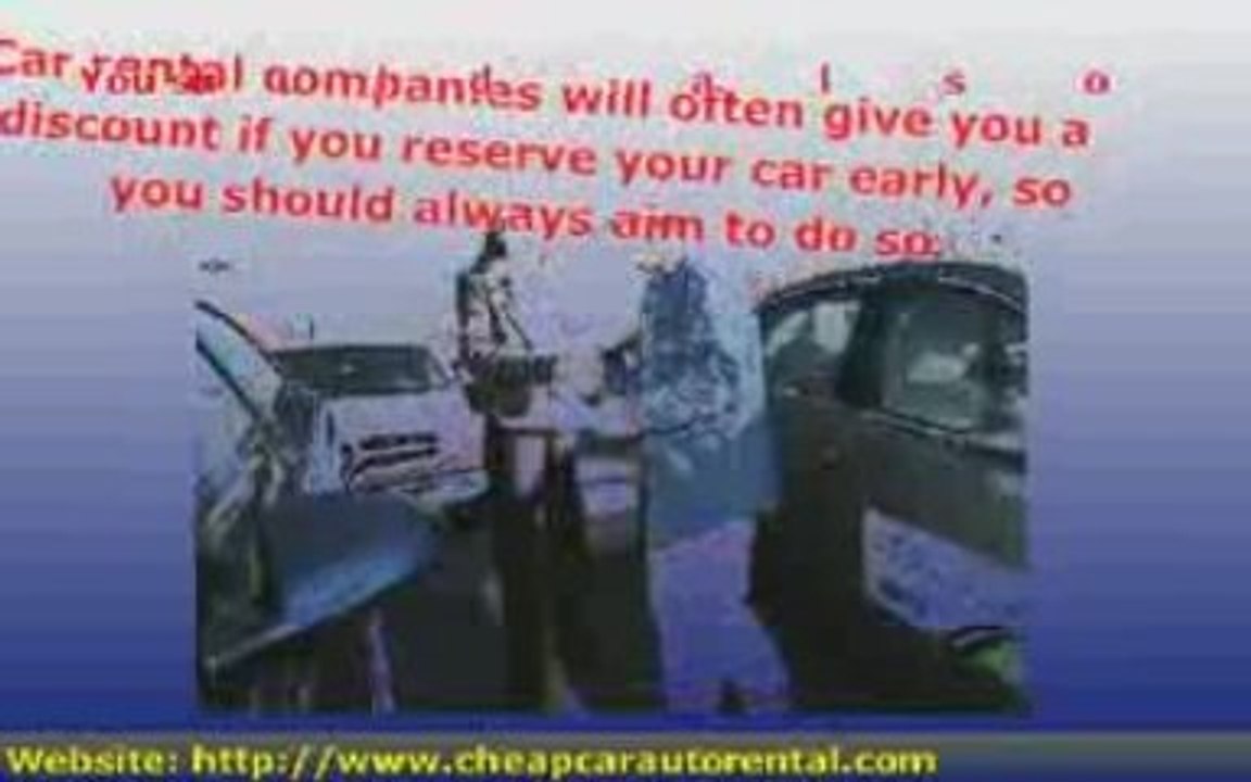 Cheap Auto Rental: Tips for Getting Cheap Rates