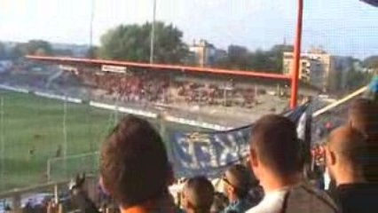 entée des joueurs à l echauffement va om