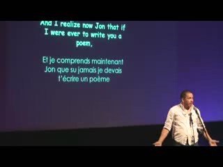 Joaquin Zihuatanejo (USA) - Poem for Jon - CDM 2009