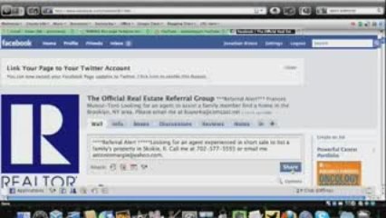 Post Referrals:Facebook Real Estate Referral Group