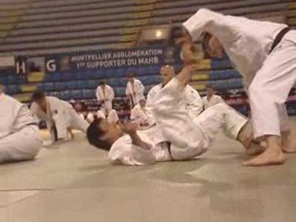 Pause judo 25e stage de Montpellier