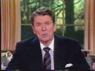 Reagan address after Challenger accident w/ Tom Brokaw