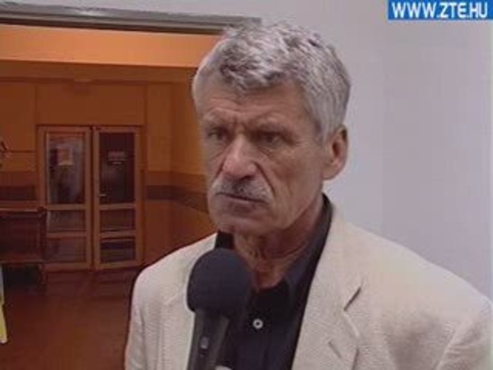 2009.09.26. Csank János nyilatkozott a KTE elleni meccs után