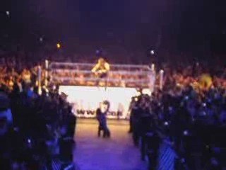 Cm Punk Qui se fait Rembarrer Par Batista Bercy 2009