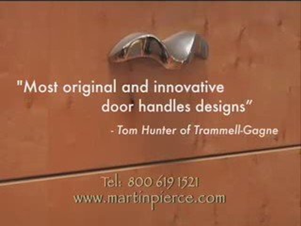 Decorative knobs and kitchen cabinet pulls by Martin Pierce