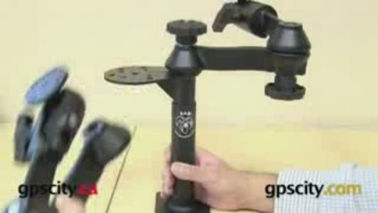 Tele-Pole Flange Mount System In Use RAM-VP-SW1-89F  gpscity