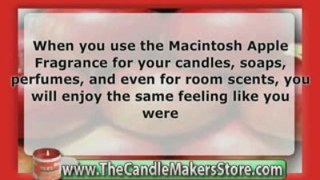 Candle Fragrance Oil: MacIntosh Apple Fragrance