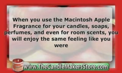 Candle Fragrance Oil: MacIntosh Apple Fragrance