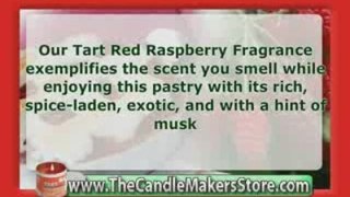 Candle Fragrance Oil: Tart Red Raspberry Fragrance