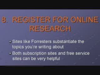 Internet Marketing TV - Create A Top 10 Blog