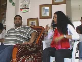 Rencontre avec des militants palestiniens