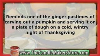 Candle Fragrance Oil: Pumpkin Pie Fragrance