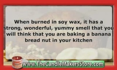 Candle Fragrance Oil: Banana Nut Bread Fragrance