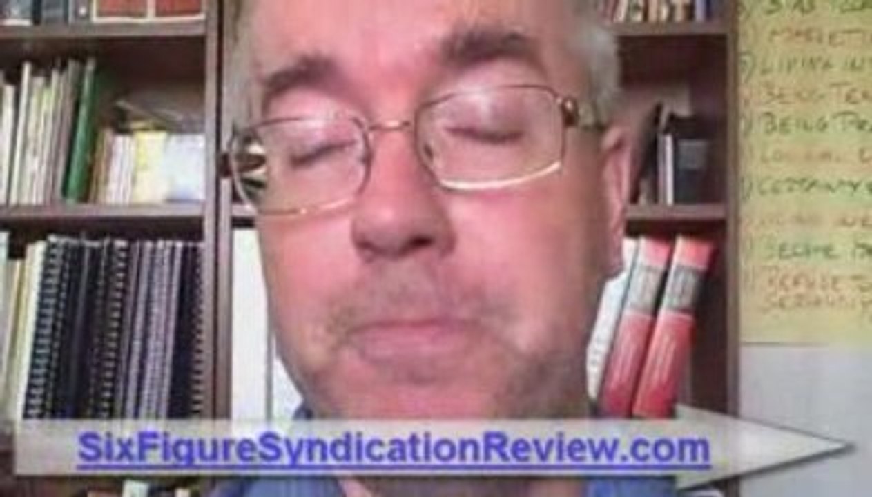 6-Figure Syndication - Eliminate Fear