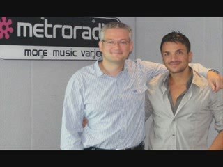 Peter Andre popped into Metro Radio ~ 28.09.09