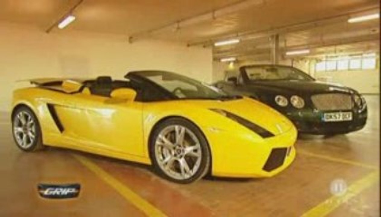 Lamborghini Gallardo Spyder vs. Bentley Continental GTC